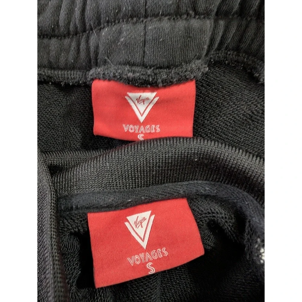 Virgin‎ Voyages Tracksuit Sweatsuit Matching Set Womens S Black Cruise Vacation